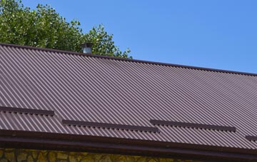 typical Fort George corrugated roof uses